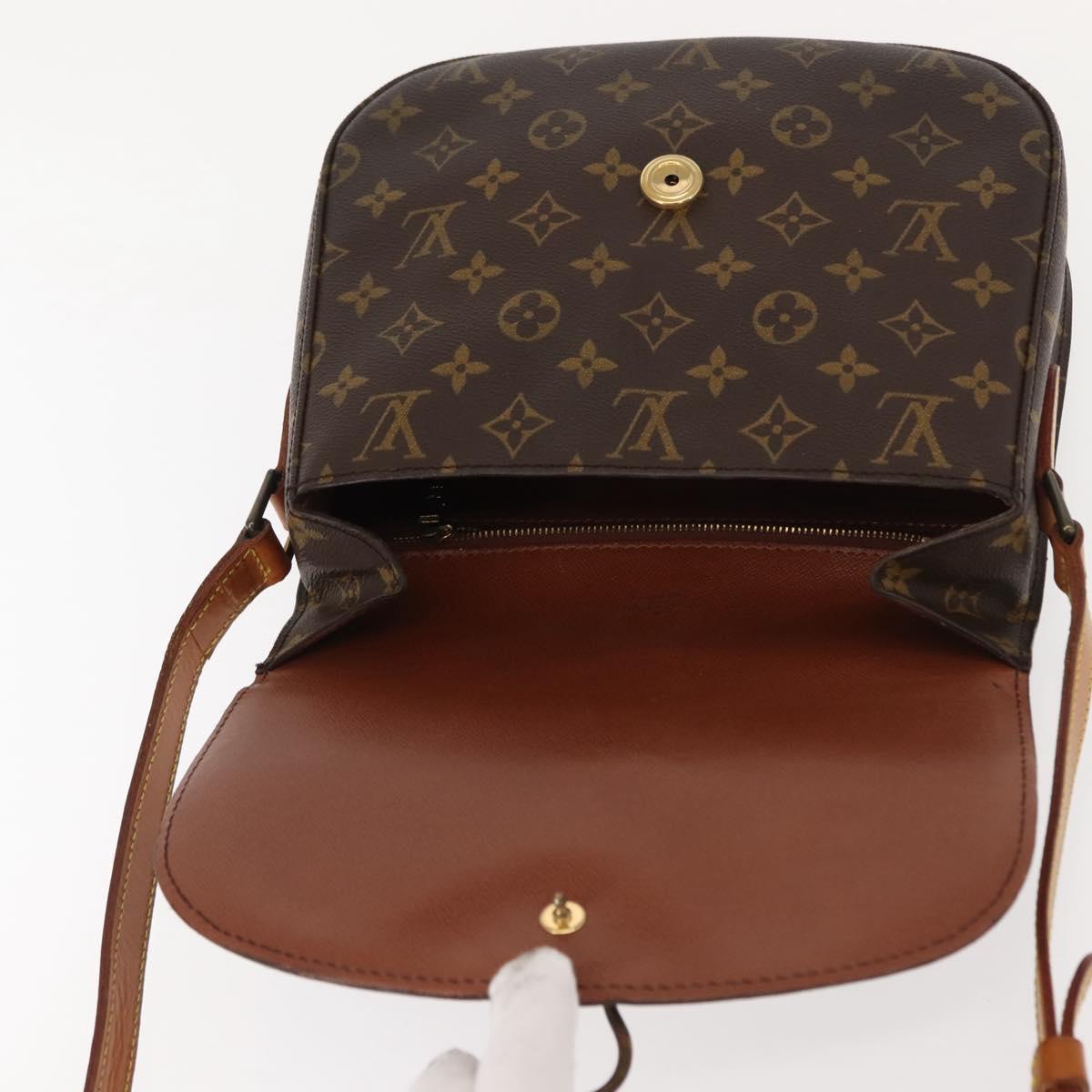 LOUIS VUITTON Monogram Saint Cloud GM Shoulder Bag M51242 LV Auth 151854