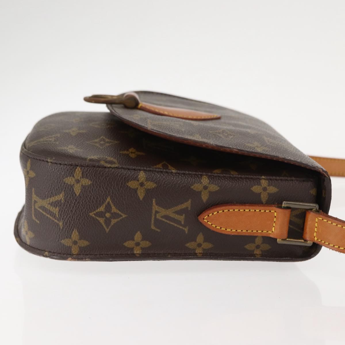 LOUIS VUITTON Monogram Saint Cloud GM Shoulder Bag M51242 LV Auth 151854