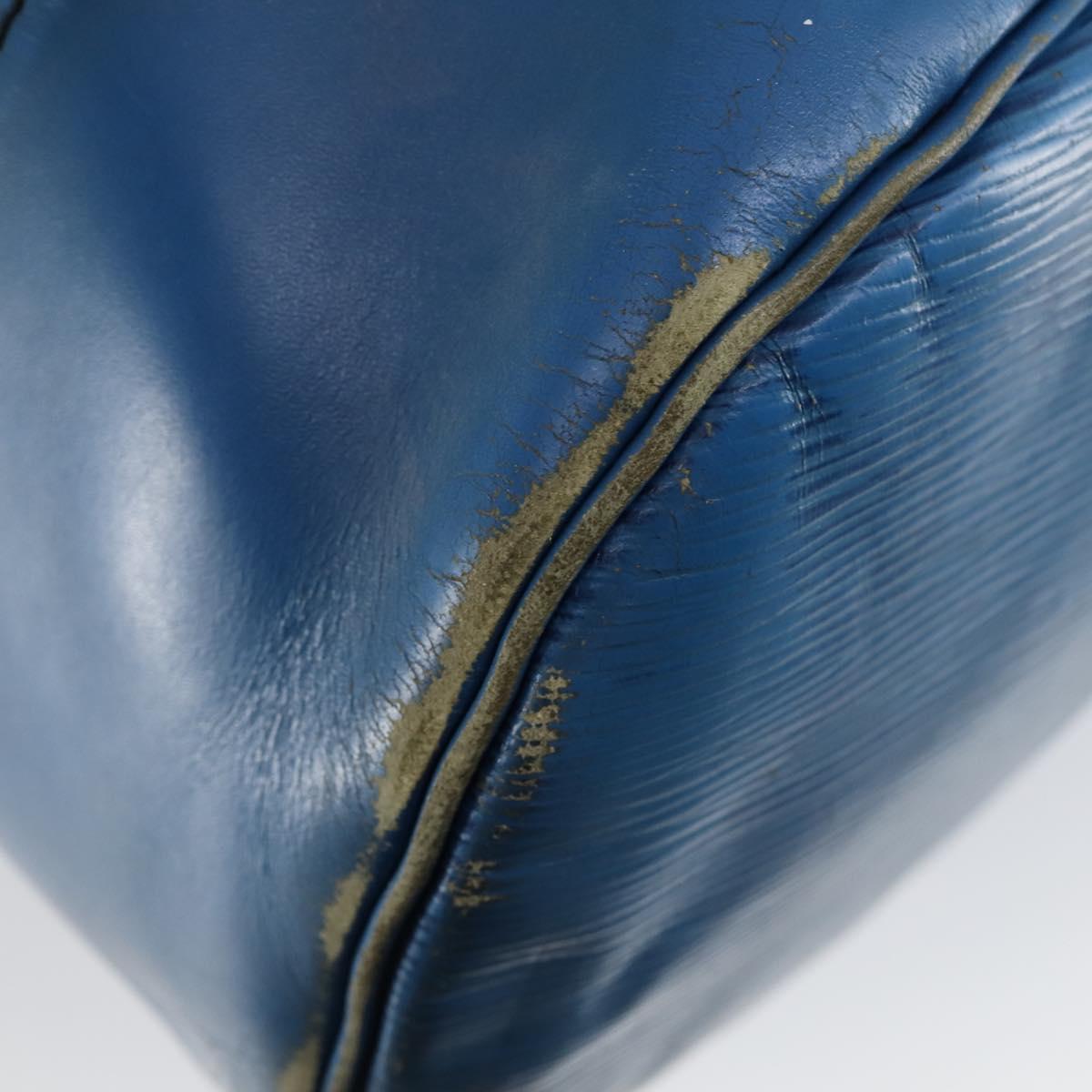 LOUIS VUITTON Epi Randonnee GM Shoulder Bag Blue M43085 LV Auth 151856