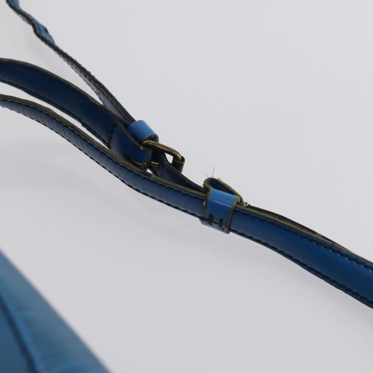 LOUIS VUITTON Epi Randonnee GM Shoulder Bag Blue M43085 LV Auth 151856