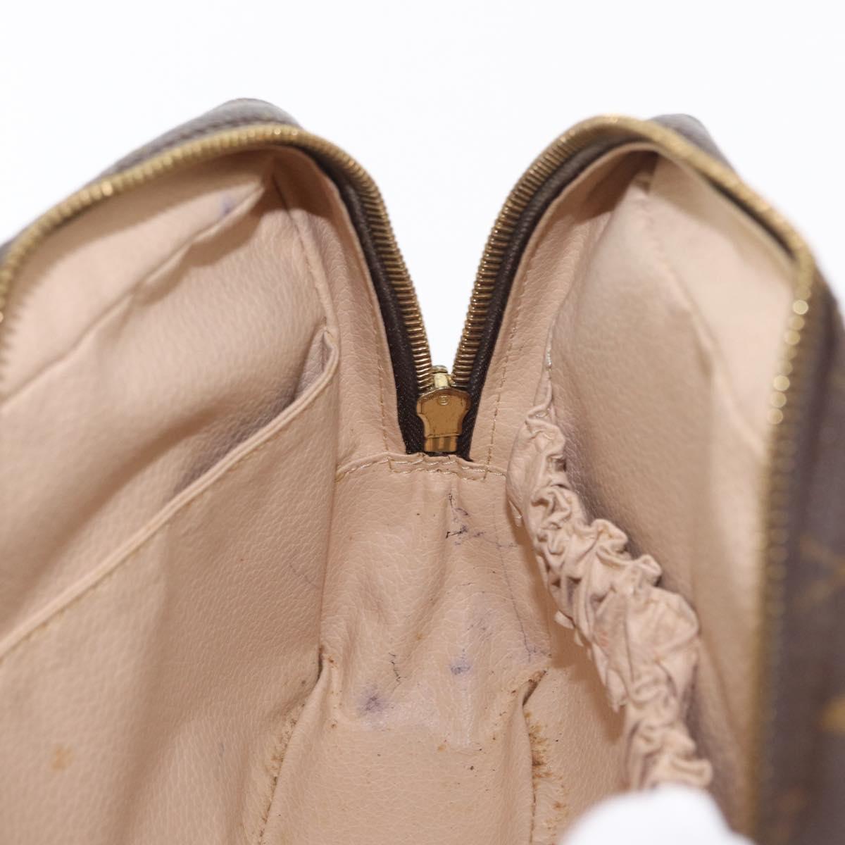 LOUIS VUITTON Monogram Trousse Toilette 23 Clutch Bag M47524 LV Auth 151900