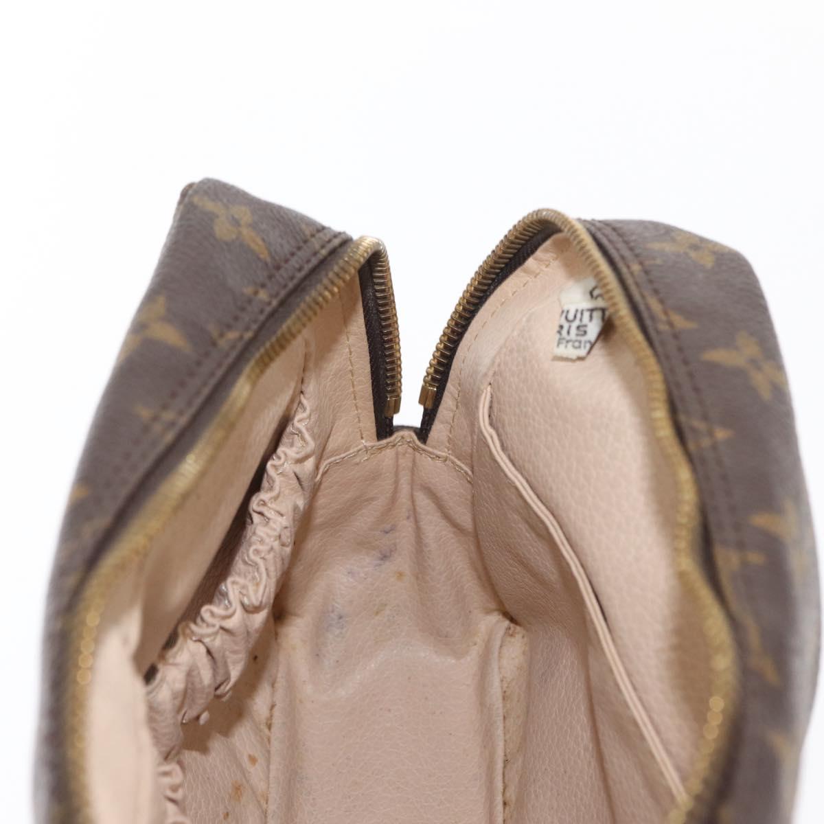 LOUIS VUITTON Monogram Trousse Toilette 23 Clutch Bag M47524 LV Auth 151900