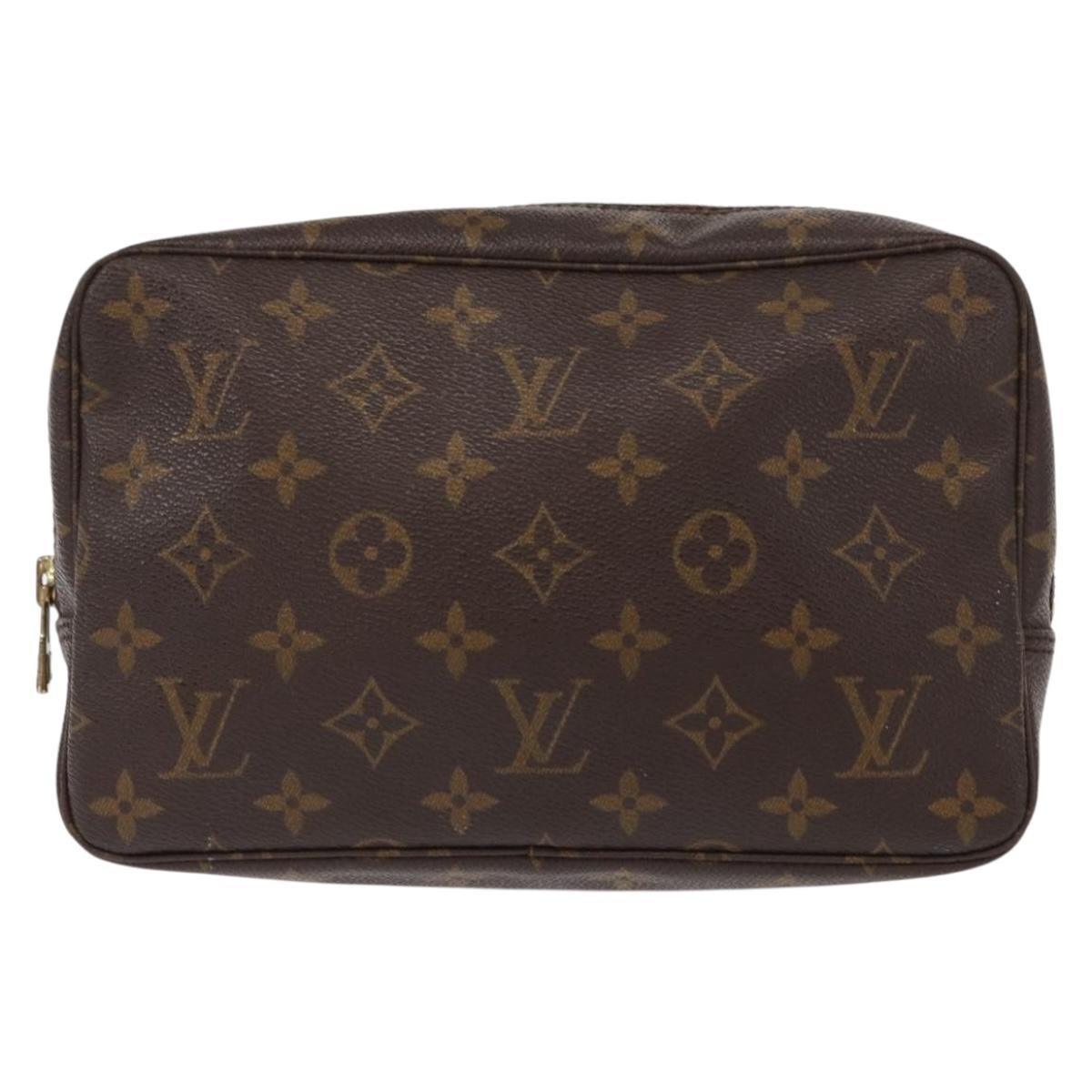 LOUIS VUITTON Monogram Trousse Toilette 23 Clutch Bag M47524 LV Auth 151900