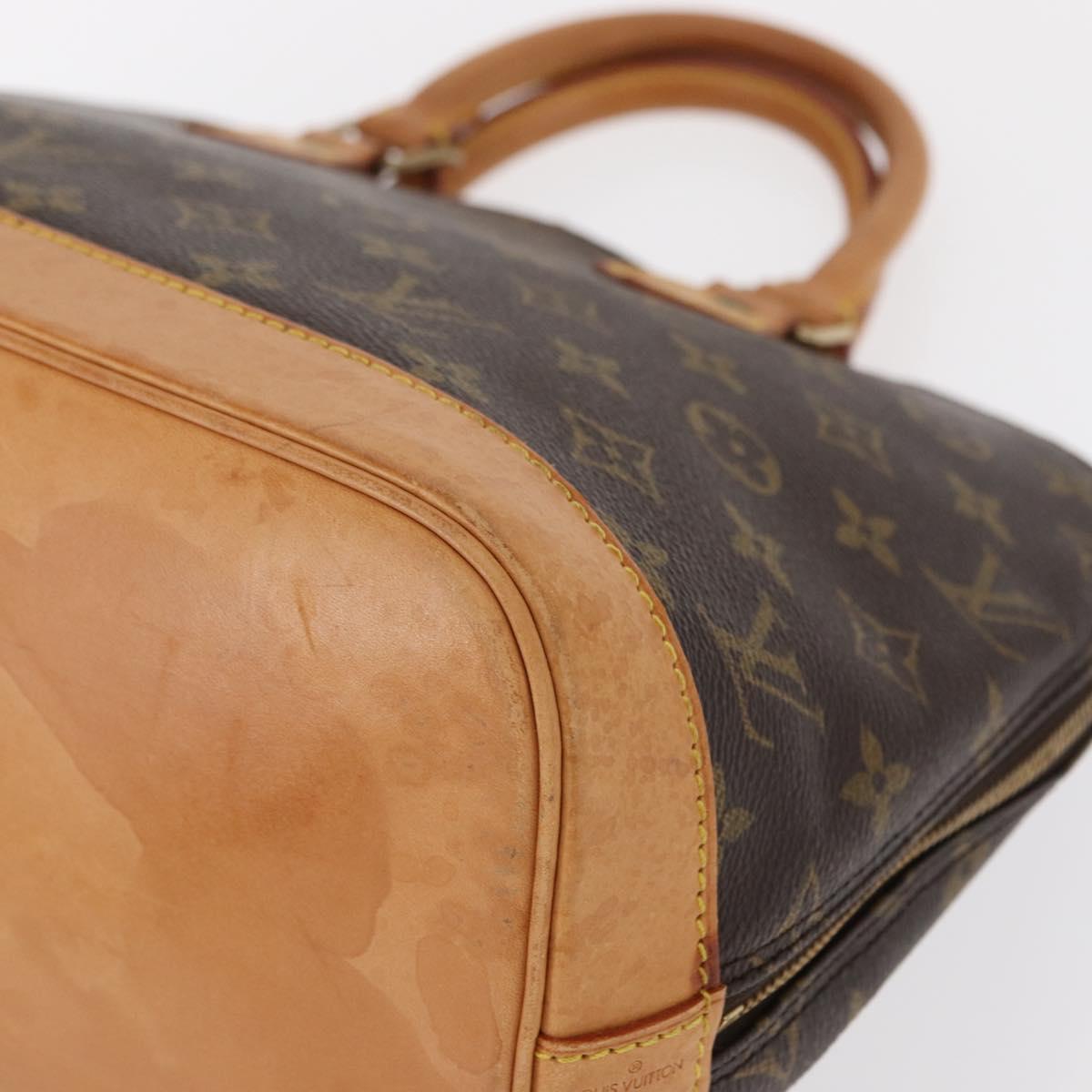 LOUIS VUITTON Monogram Alma Hand Bag M51130 LV Auth 151902