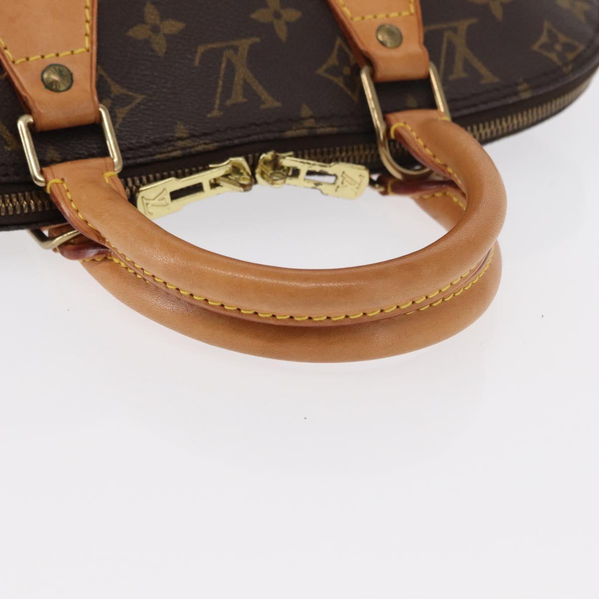 LOUIS VUITTON Monogram Alma Hand Bag M51130 LV Auth 151902