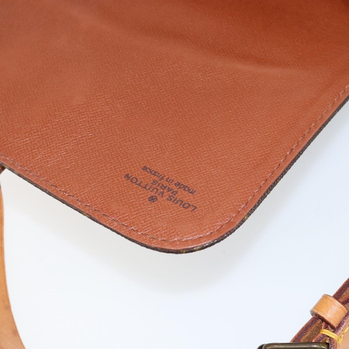 LOUIS VUITTON Monogram Cartouchiere MM Shoulder Bag M51253 LV Auth 151906