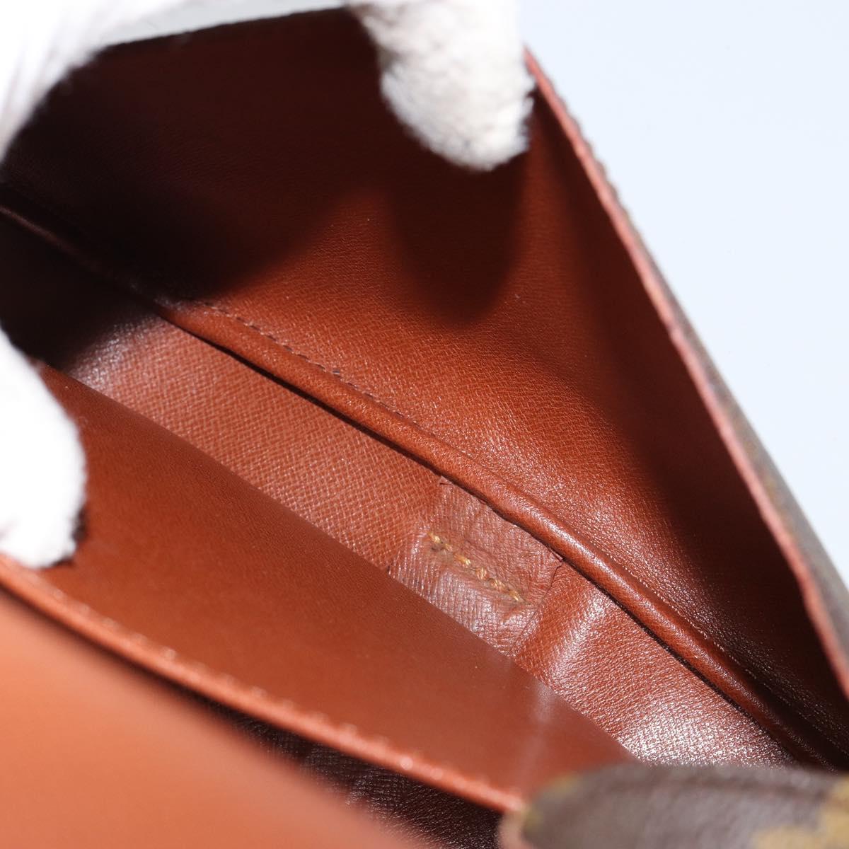 LOUIS VUITTON Monogram Cartouchiere MM Shoulder Bag M51253 LV Auth 151906