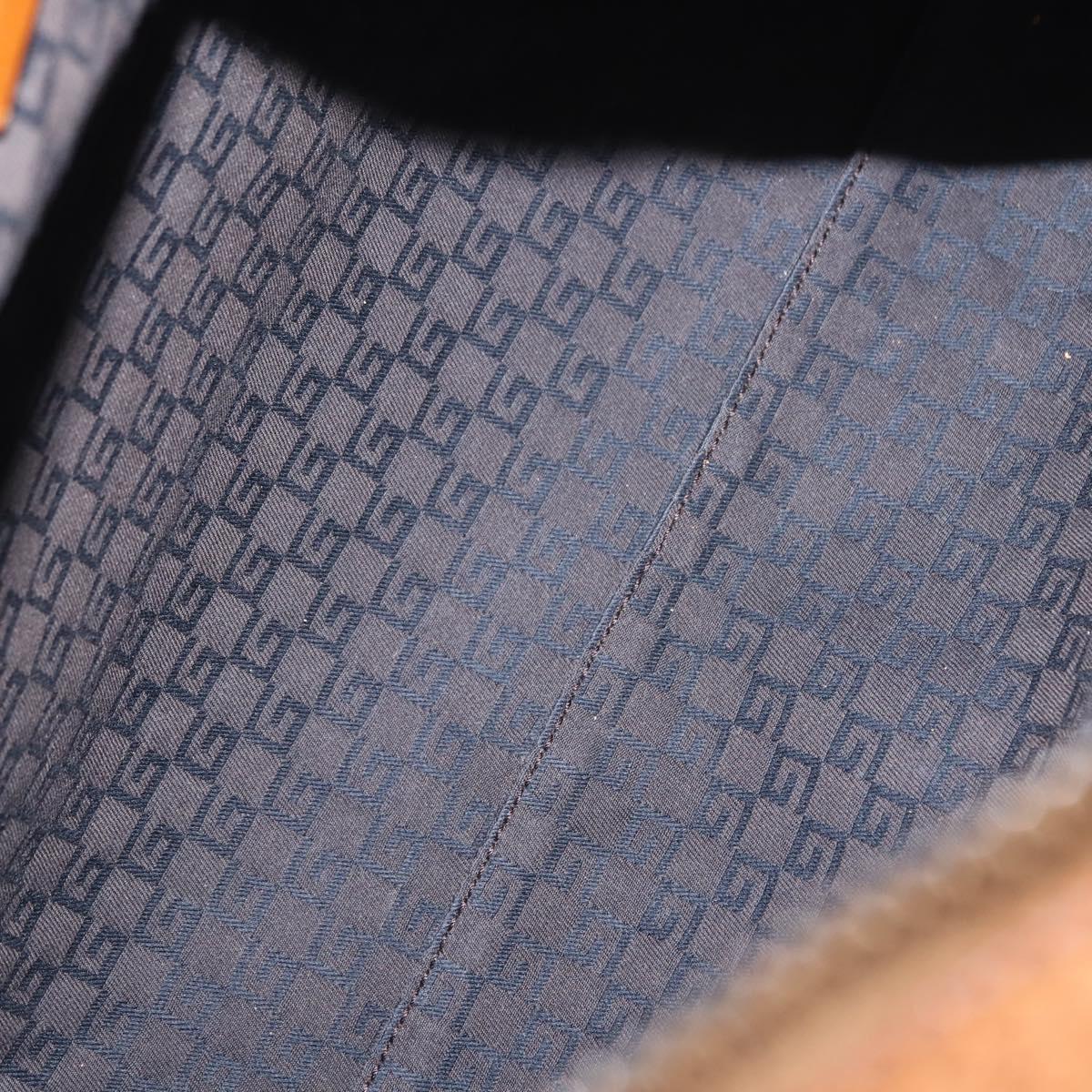 GUCCI Shoulder Bag Suede Brown Auth 151911