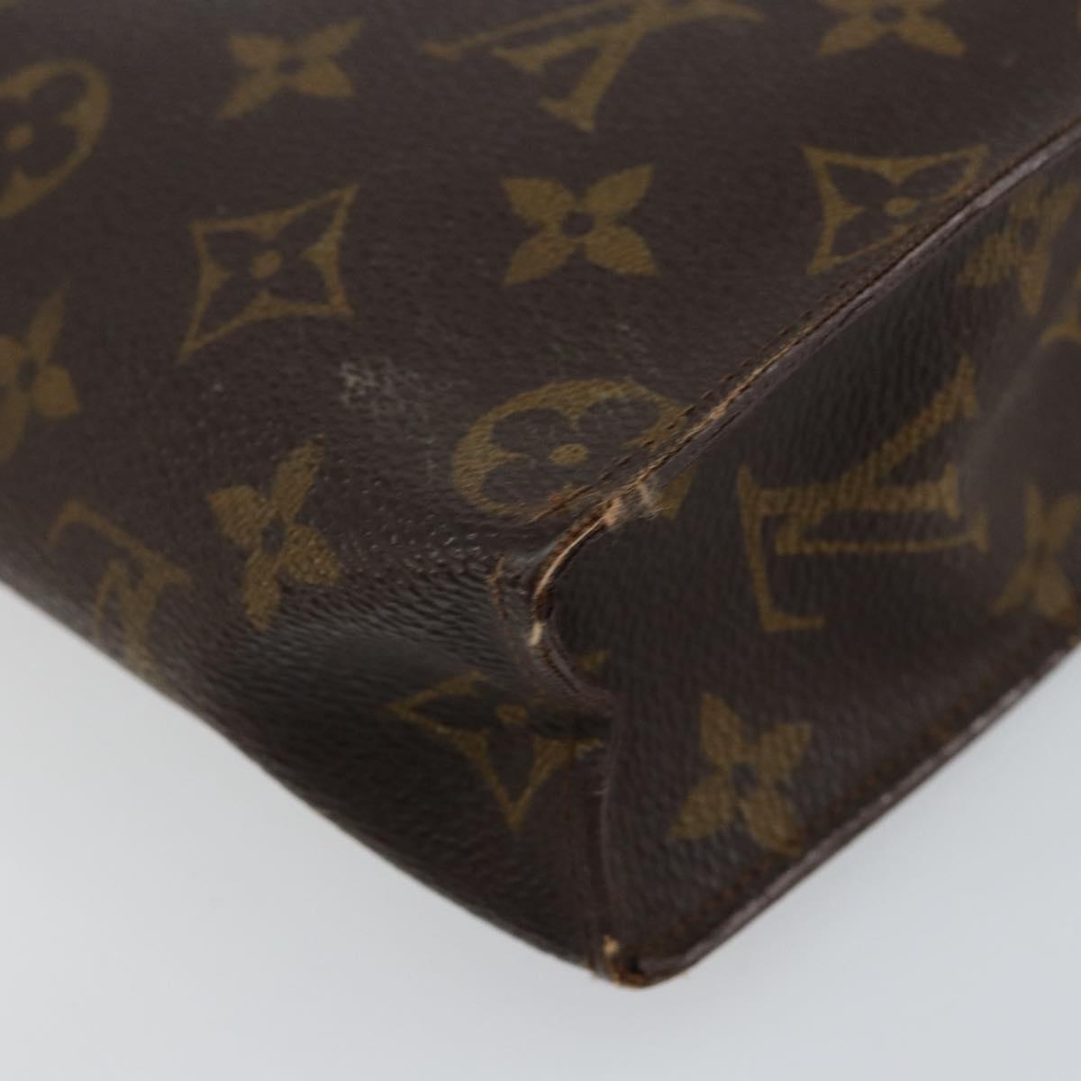 LOUIS VUITTON Monogram Poche Toilette 26 Pouch M47542 LV Auth 151920