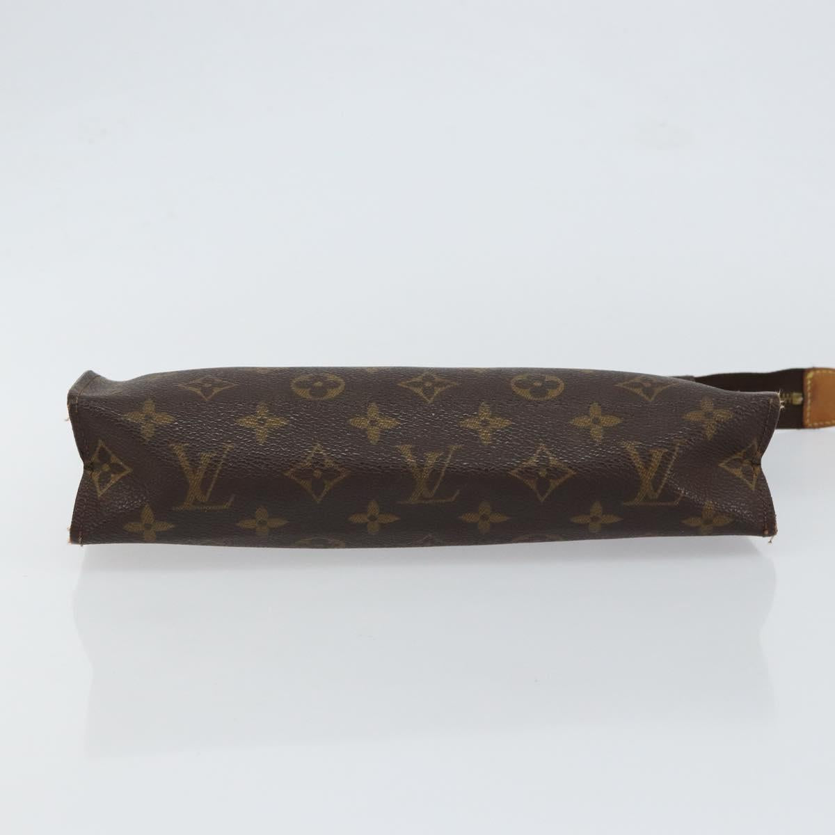 LOUIS VUITTON Monogram Poche Toilette 26 Pouch M47542 LV Auth 151920