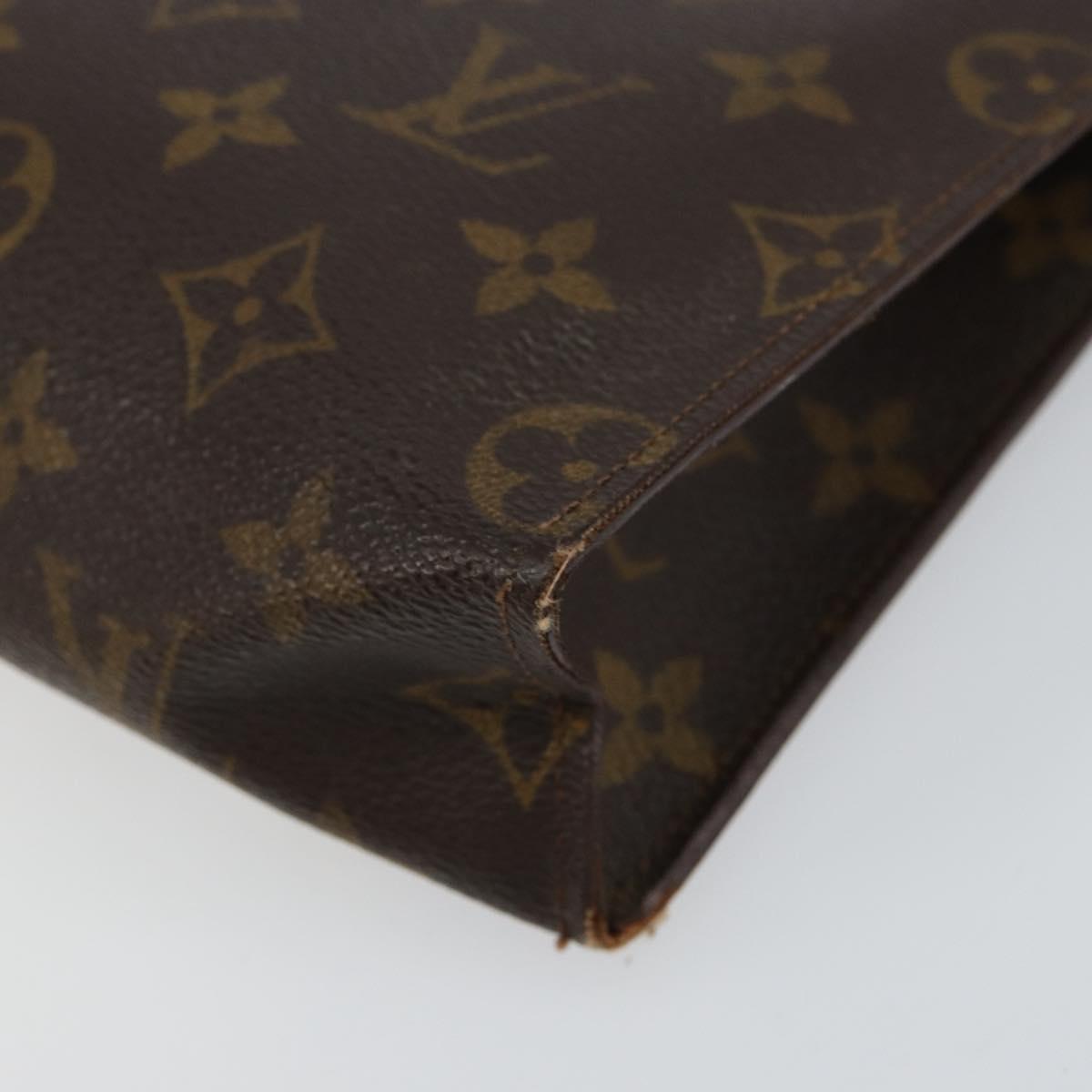 LOUIS VUITTON Monogram Poche Toilette 26 Pouch M47542 LV Auth 151920