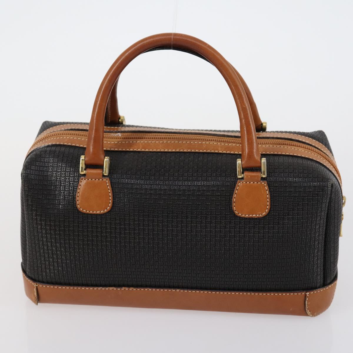 BALLY Shoulder Bag PVC Leather 3 Set Black White Auth 151928