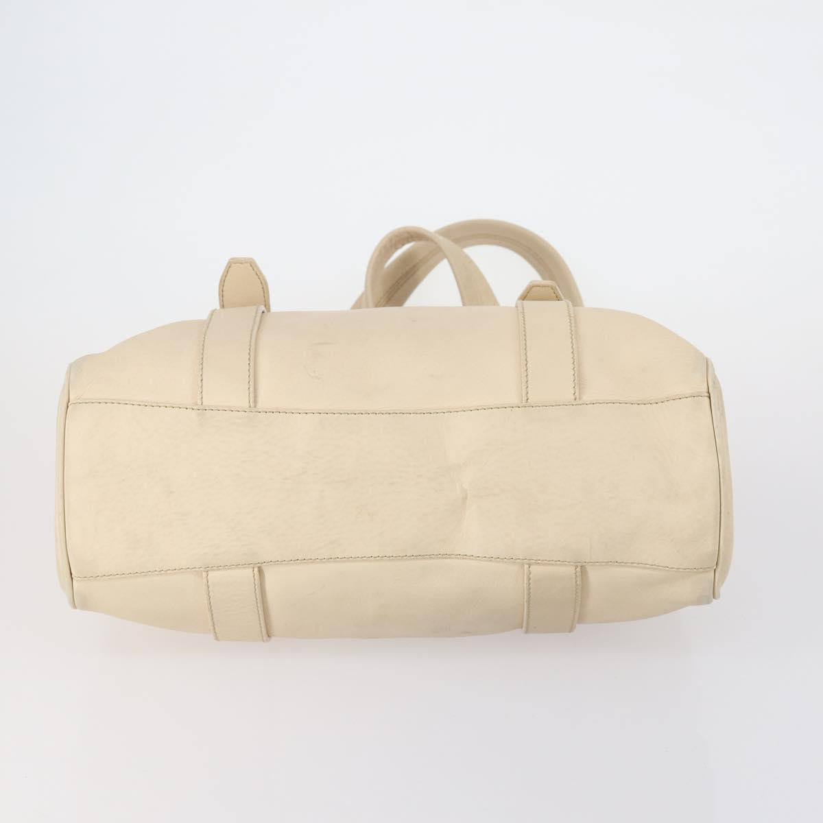 BALLY Shoulder Bag PVC Leather 3 Set Black White Auth 151928