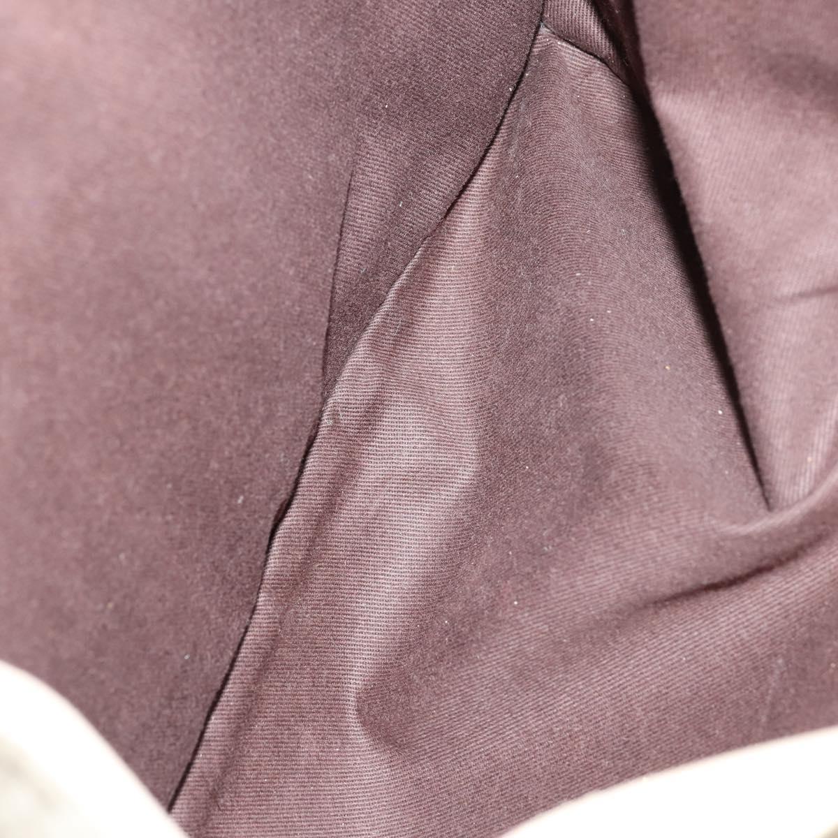 BALLY Shoulder Bag PVC Leather 3 Set Black White Auth 151928