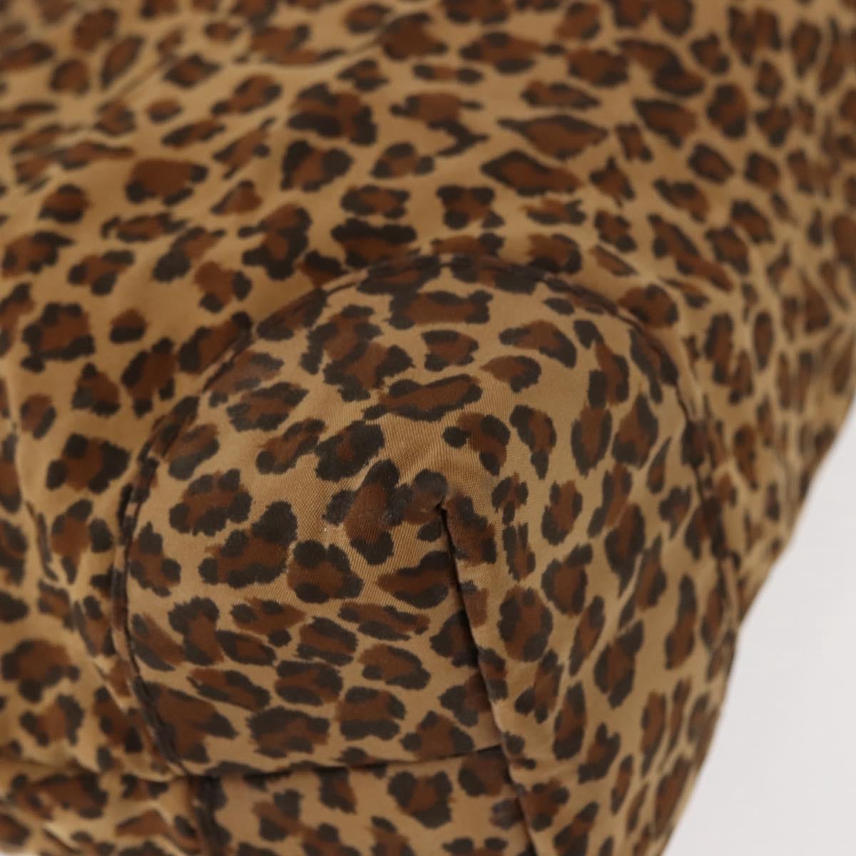 BOTTEGA VENETA Hand Bag Nylon Brown Auth 151930