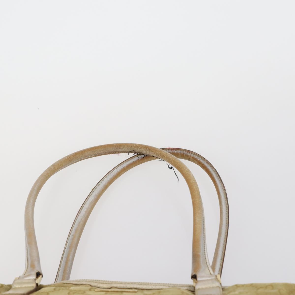 GUCCI GG Canvas Web Sherry Line Shoulder Bag PVC 4 Set Beige Red Auth 151936