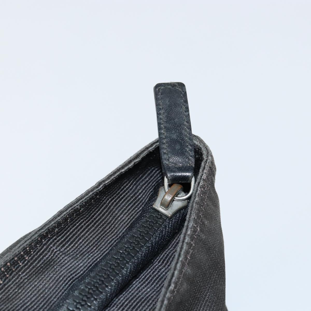 FENDI Hand Bag Black Auth 151941