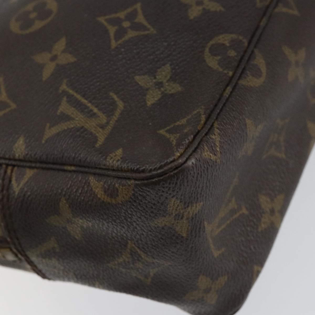 LOUIS VUITTON Monogram Trousse Toilette 28 Clutch Bag M47522 LV Auth 151944