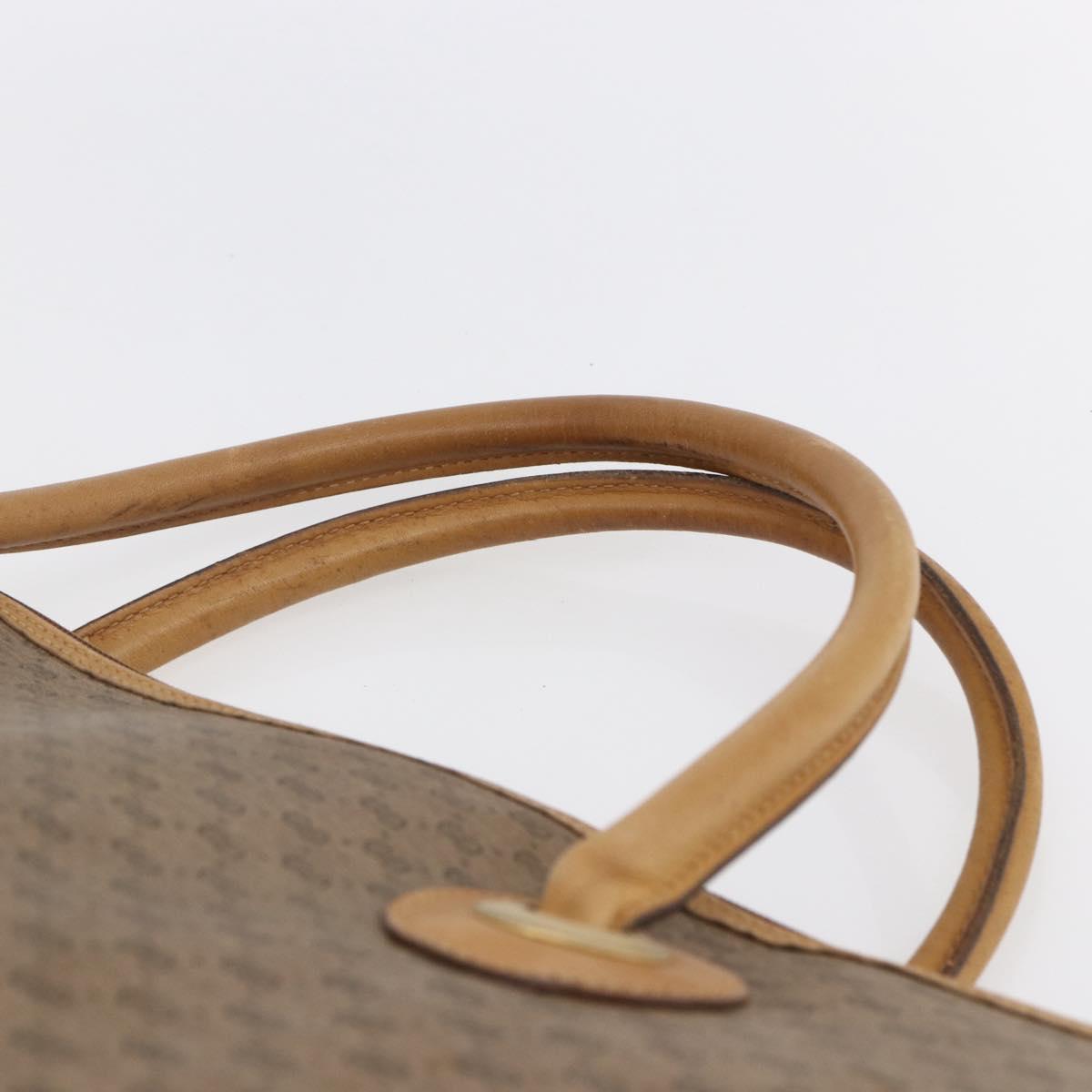 GUCCI Micro GG Supreme Tote Bag PVC Beige Gold 02 39 4868 Auth 151946