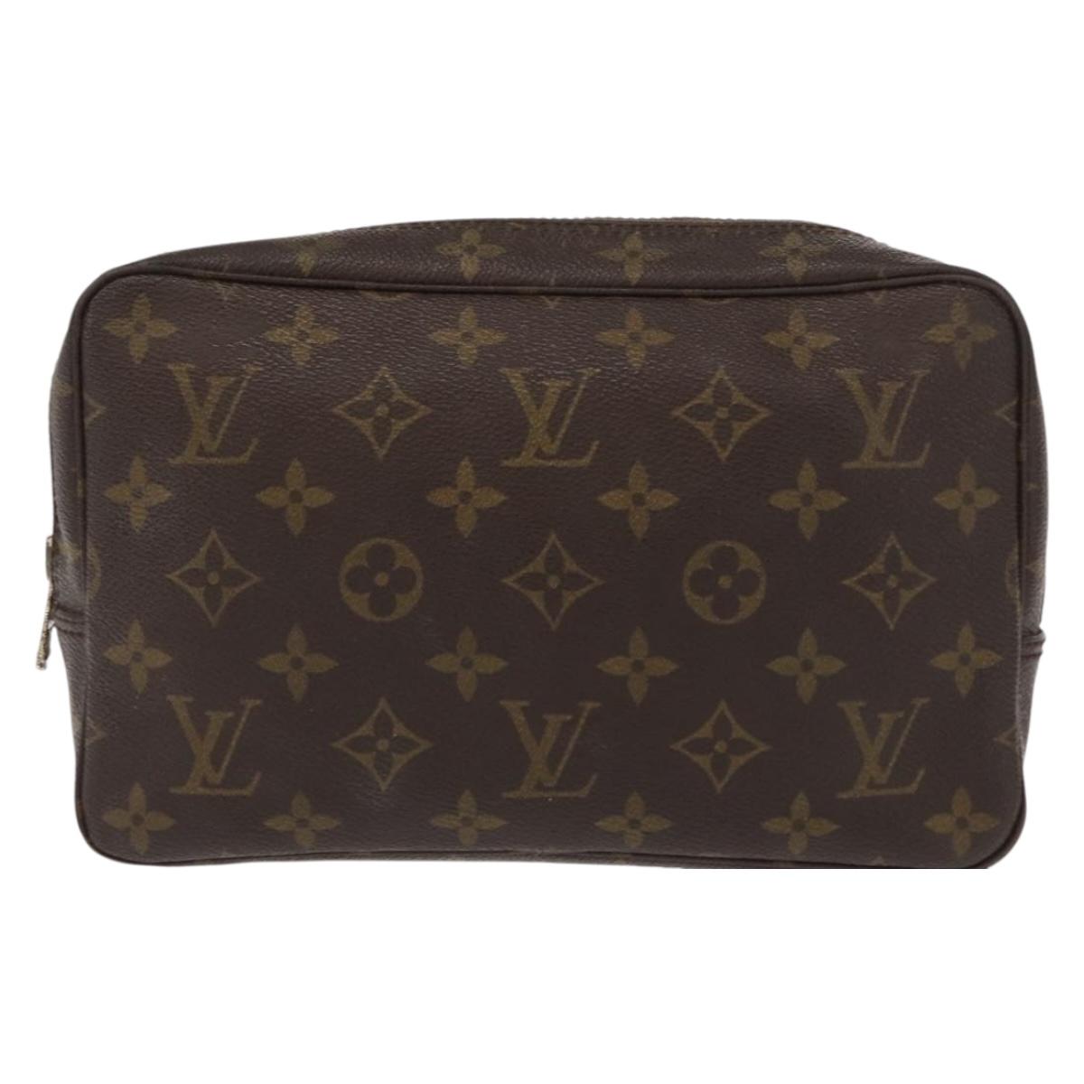 LOUIS VUITTON Monogram Trousse Toilette 23 Clutch Bag M47524 LV Auth 151950