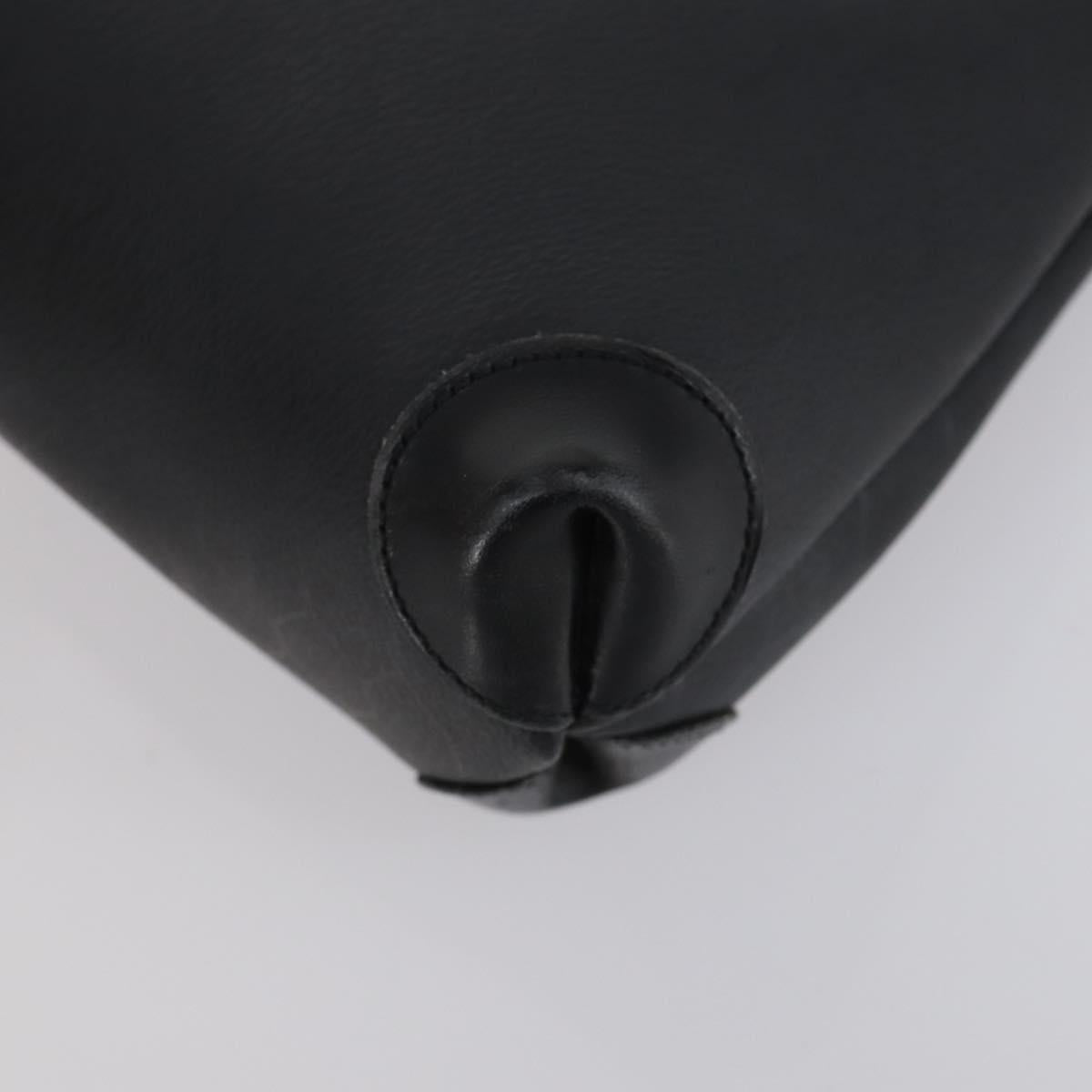 Christian Dior Fendi Honeycomb Zucchino Clutch Bag 2 Set Black Beige Auth 151954