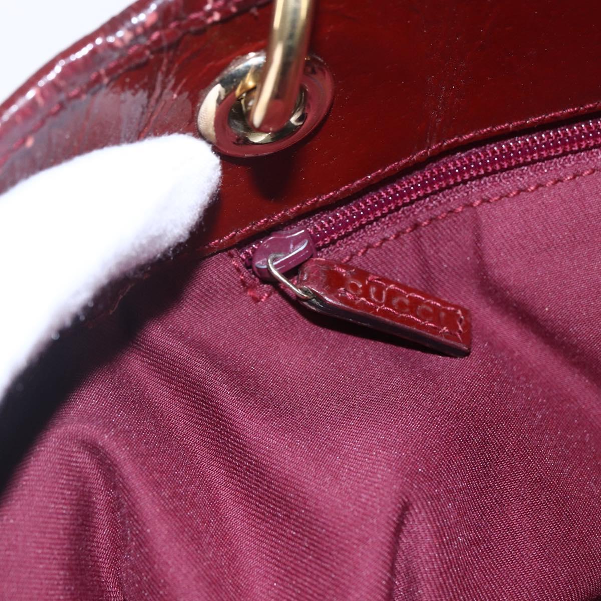 GUCCI GG Canvas Tote Bag Beige Gold 120336 Auth 151959