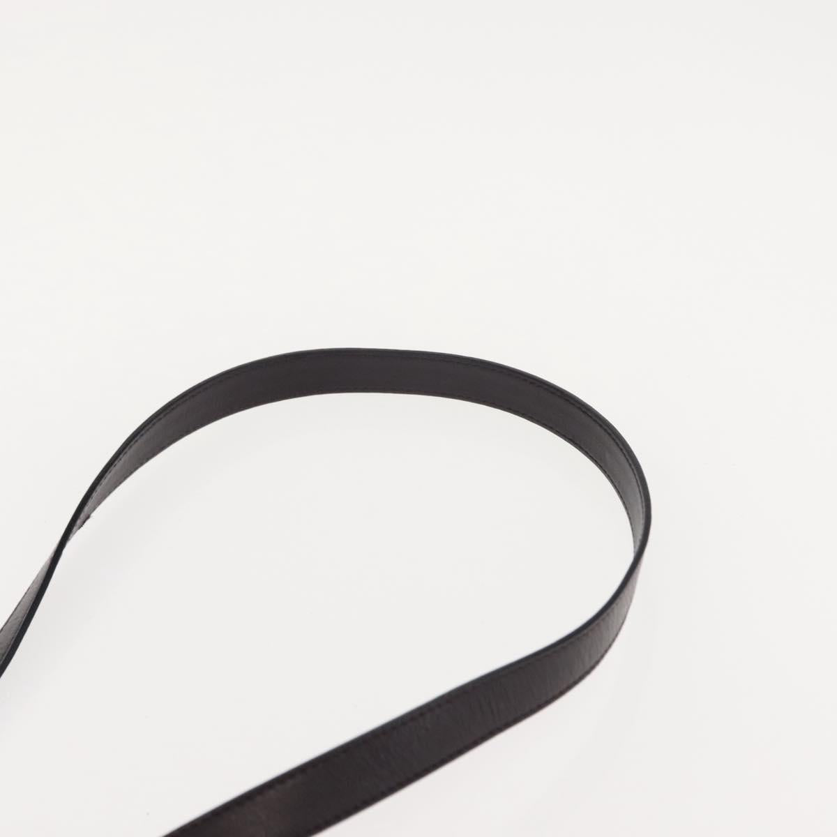 GUCCI Bamboo Hand Bag Leather 2way Brown Gold Auth 151967