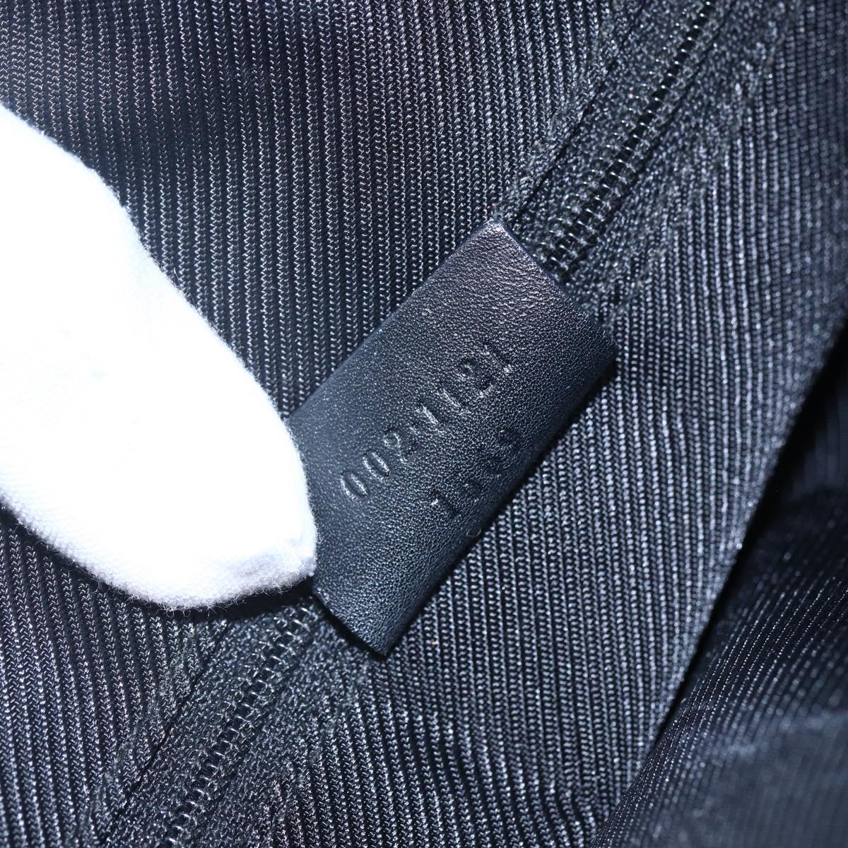 GUCCI GG Canvas Tote Bag Black 002 1121 1669 Auth 151968