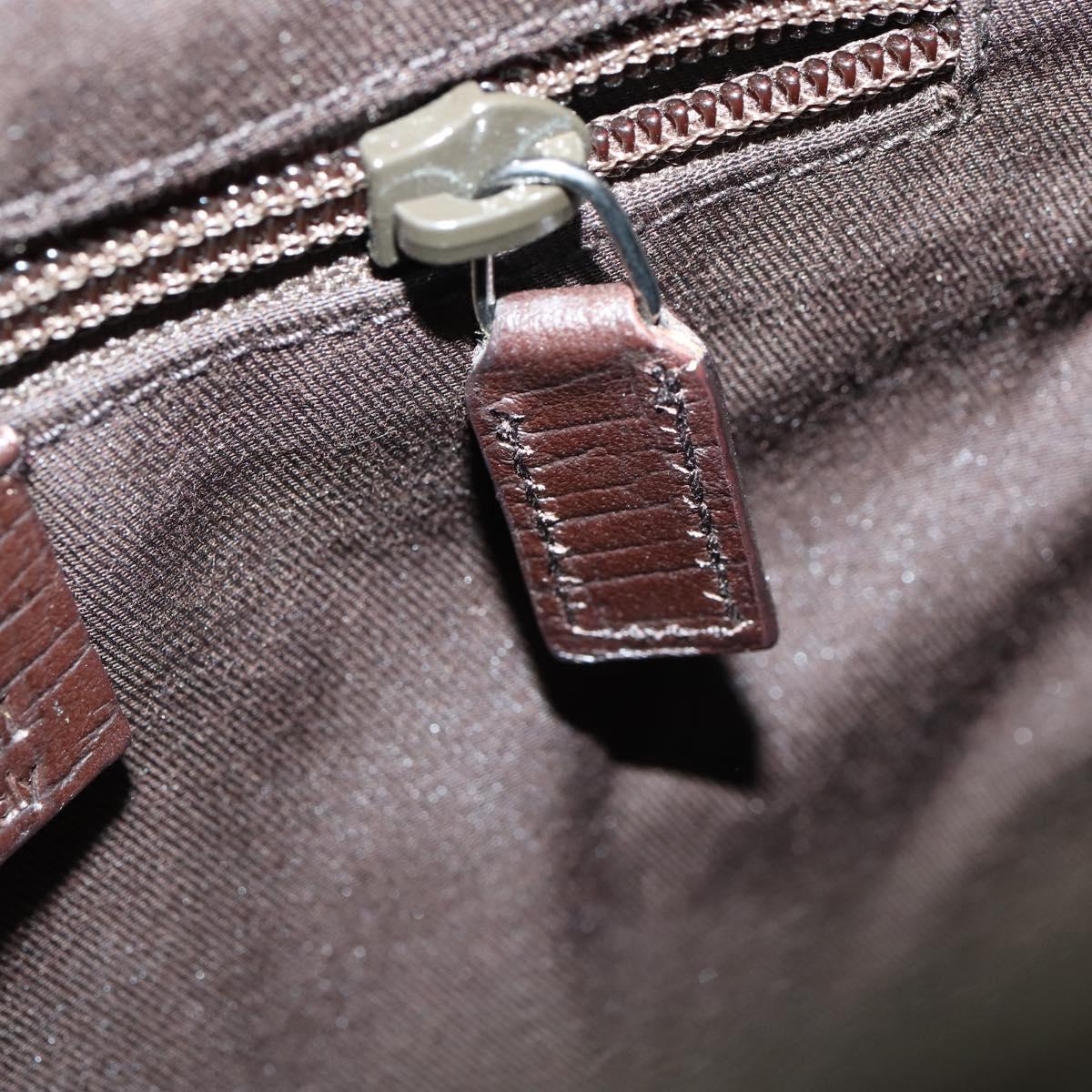 GUCCI GG Supreme Shoulder Bag PVC Beige Silver 141626 Auth 151979