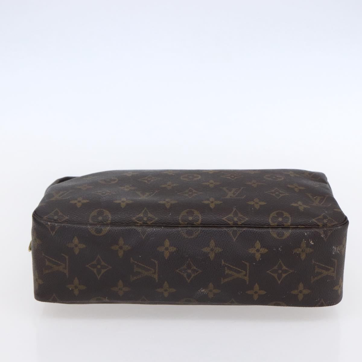 LOUIS VUITTON Monogram Trousse Toilette 28 Clutch Bag M47522 LV Auth 151986