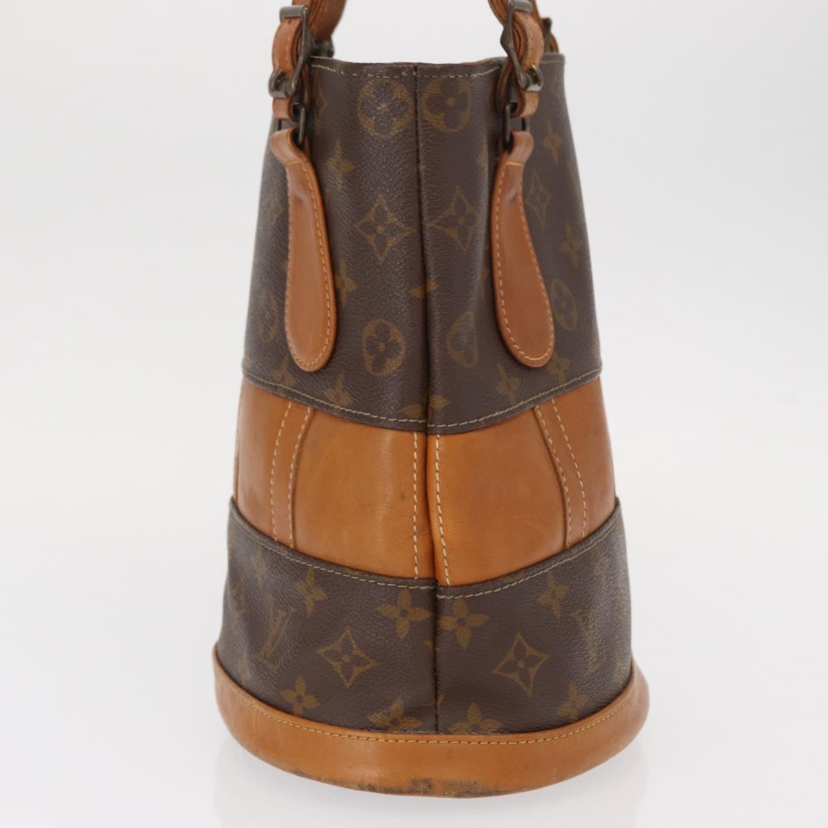 LOUIS VUITTON Monogram Bucket PM Shoulder Bag USA limited M42238 LV Auth 151993