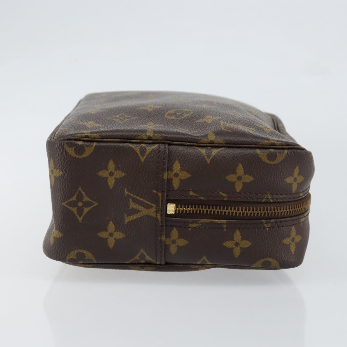 LOUIS VUITTON Monogram Trousse Toilette 28 Clutch Bag M47522 LV Auth 151996