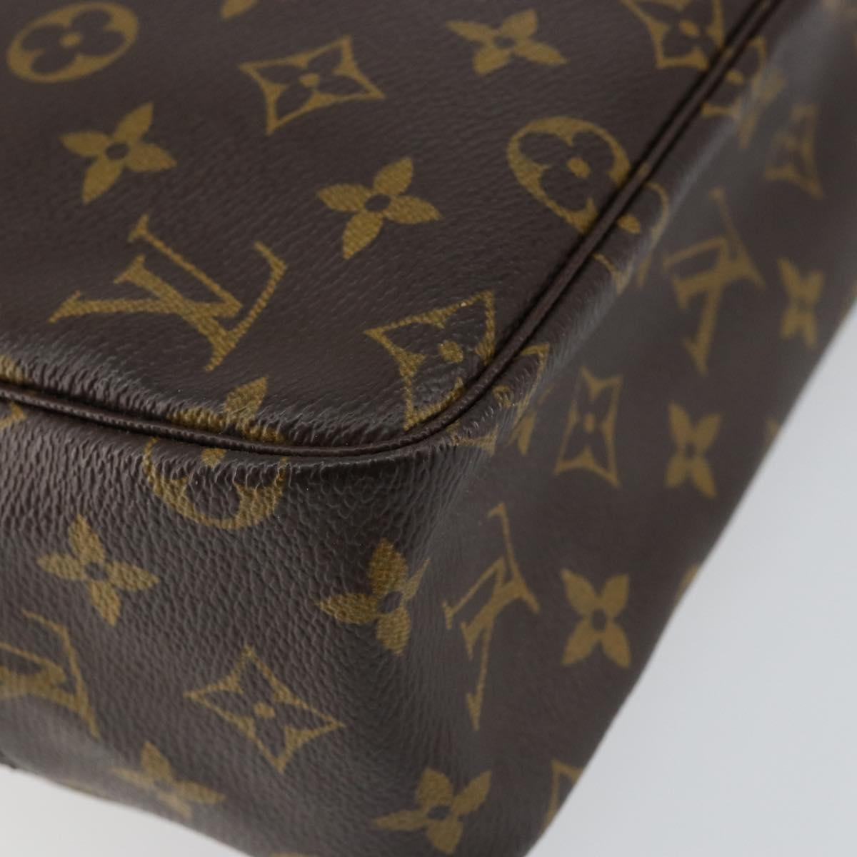 LOUIS VUITTON Monogram Trousse Toilette 28 Clutch Bag M47522 LV Auth 151996