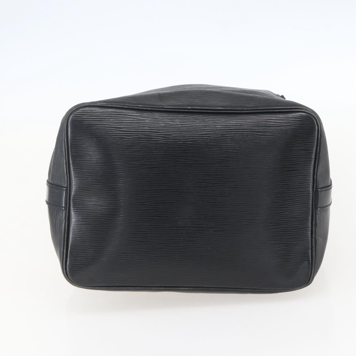 LOUIS VUITTON Epi Petit Noe Shoulder Bag Black M44102 LV Auth 152009