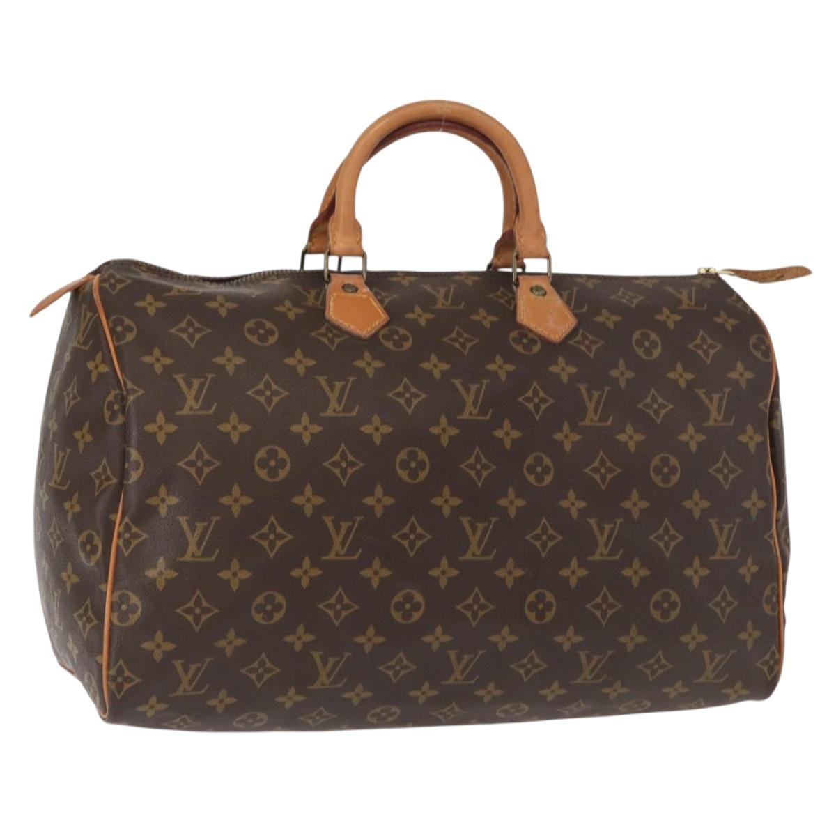 LOUIS VUITTON Monogram Speedy 40 Hand Bag M41522 LV Auth 152013A