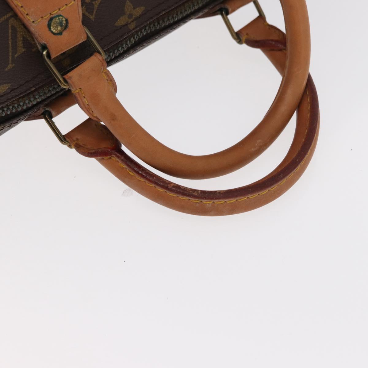 LOUIS VUITTON Monogram Speedy 40 Hand Bag M41522 LV Auth 152013A