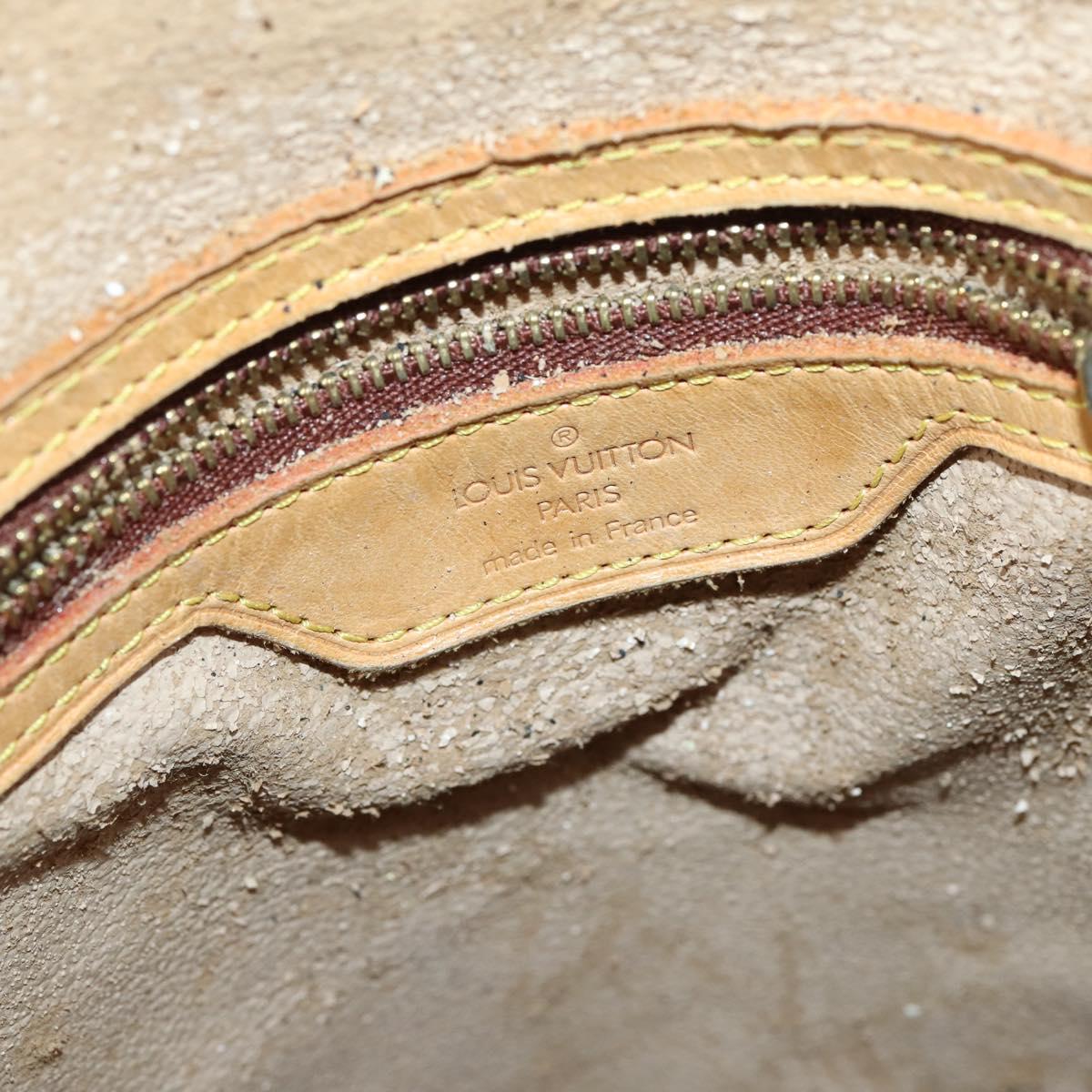 LOUIS VUITTON Monogram Bucket GM Shoulder Bag M42236 LV Auth 152014