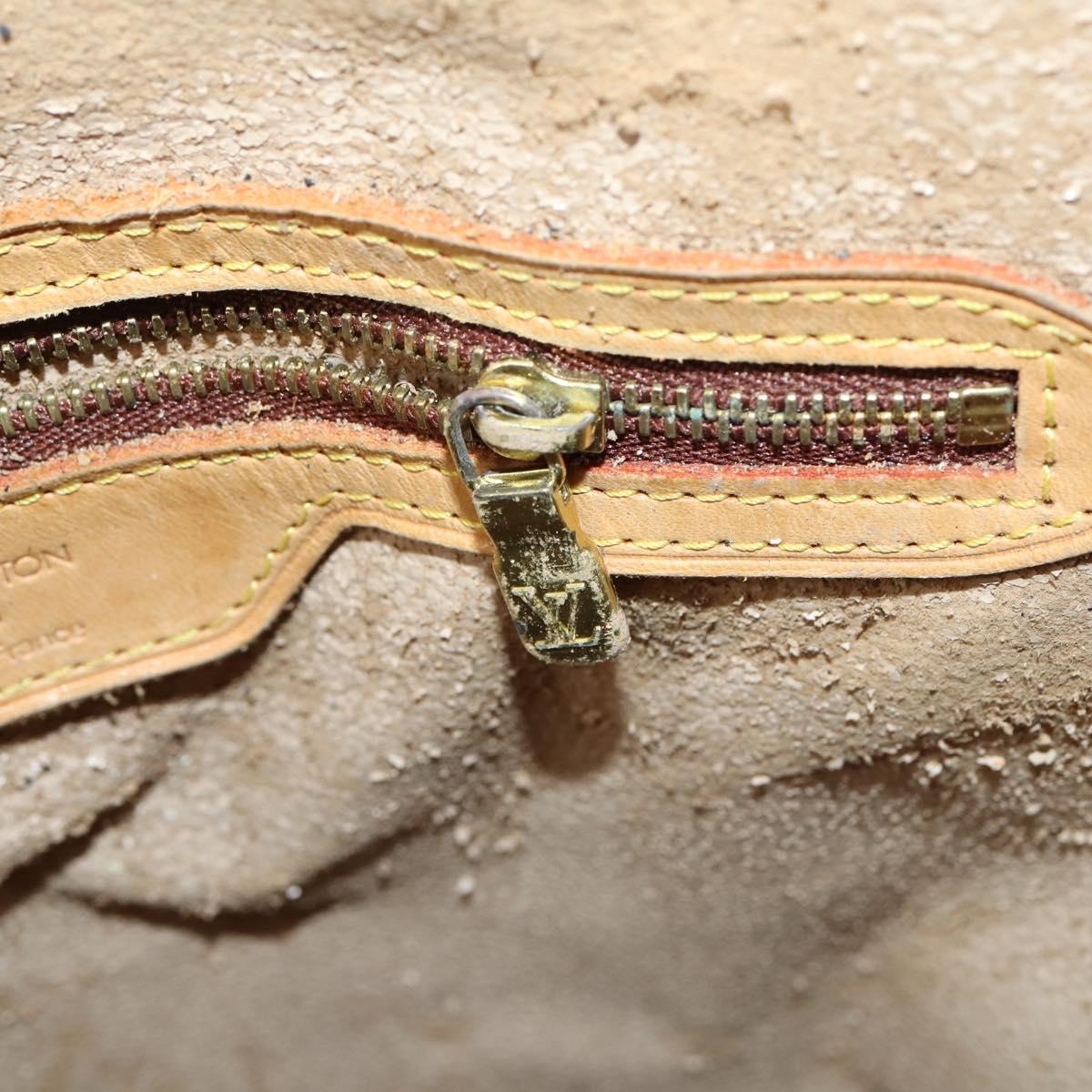 LOUIS VUITTON Monogram Bucket GM Shoulder Bag M42236 LV Auth 152014