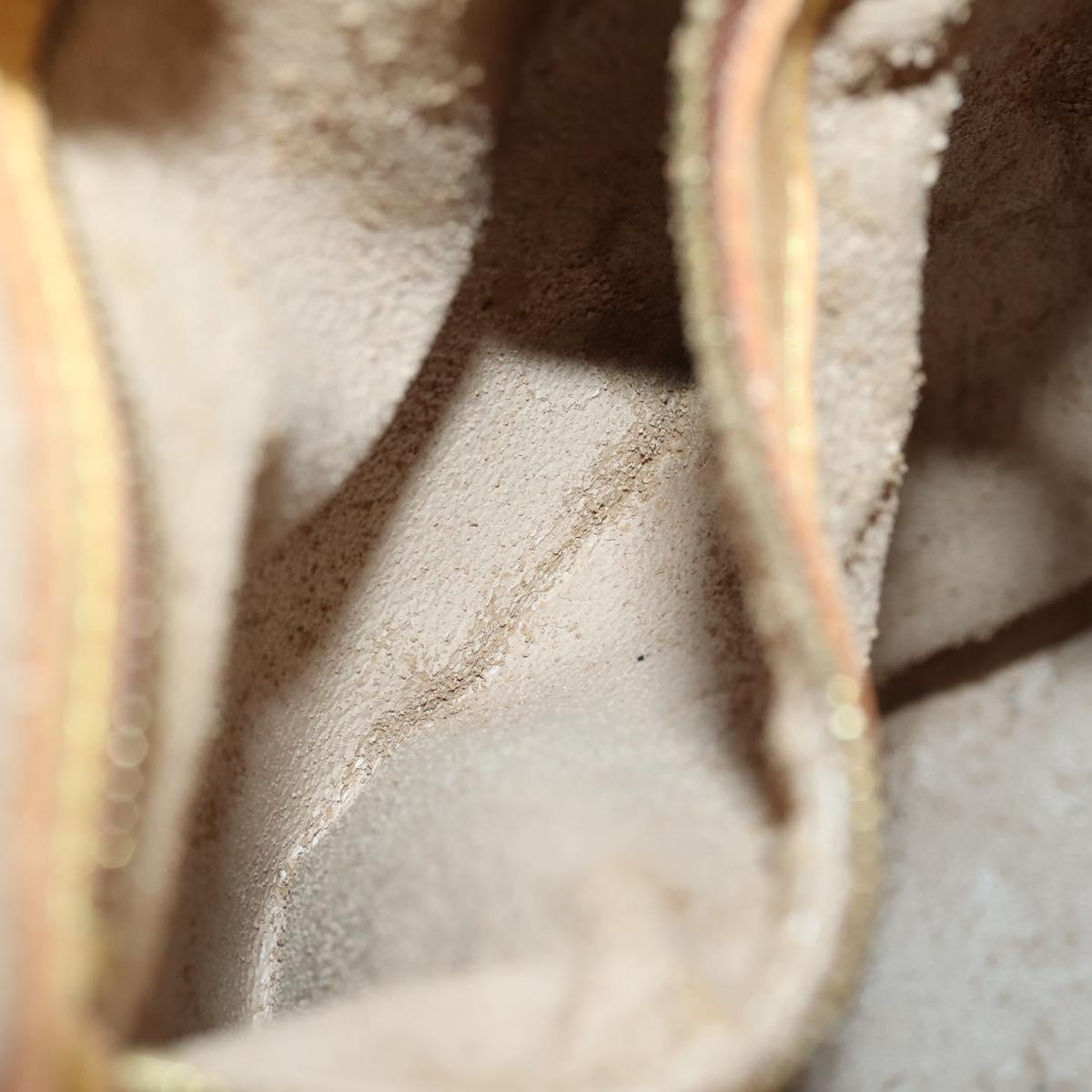 LOUIS VUITTON Monogram Bucket GM Shoulder Bag M42236 LV Auth 152014