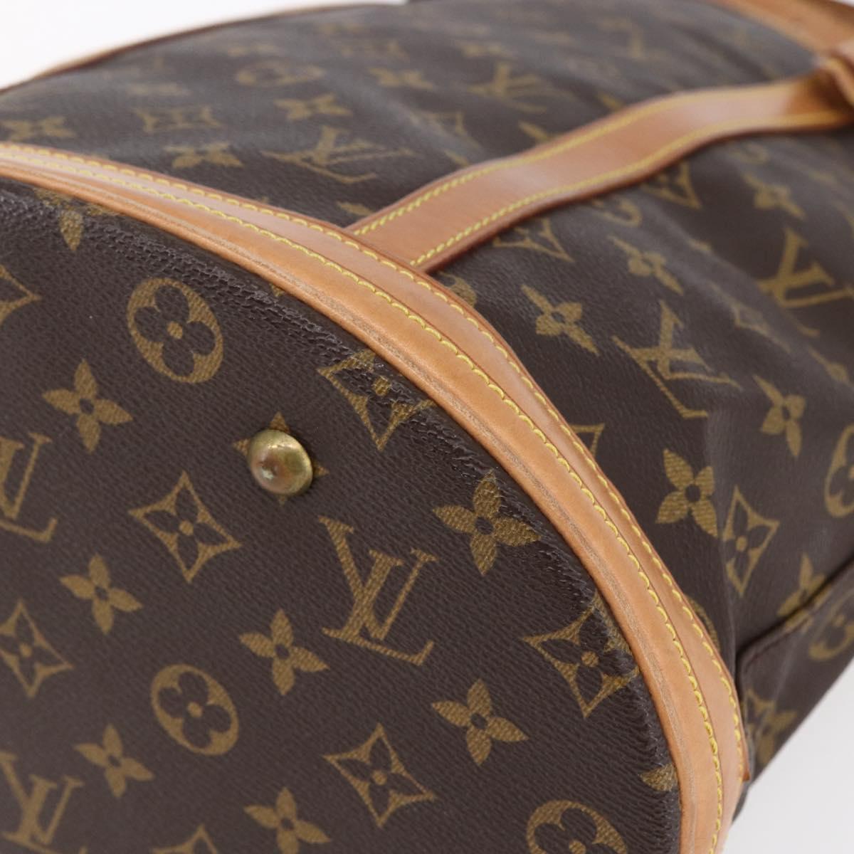 LOUIS VUITTON Monogram Bucket GM Shoulder Bag M42236 LV Auth 152015