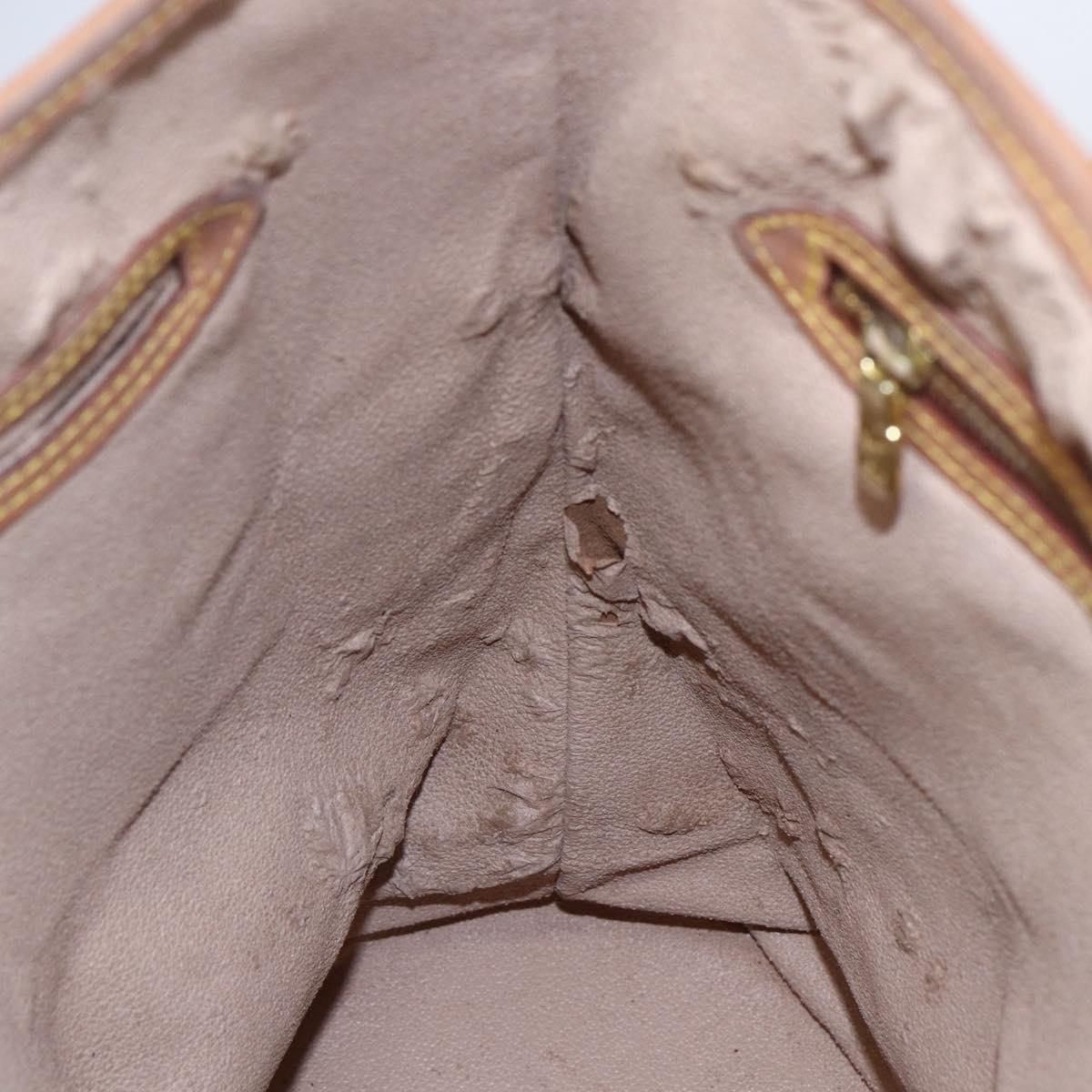 LOUIS VUITTON Monogram Bucket GM Shoulder Bag M42236 LV Auth 152015