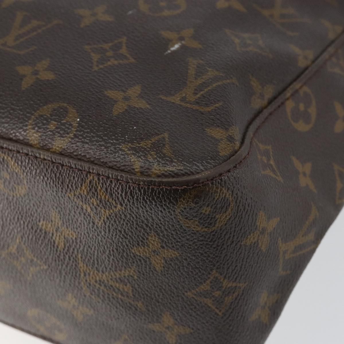 LOUIS VUITTON Monogram Looping GM Shoulder Bag M51145 LV Auth 152016
