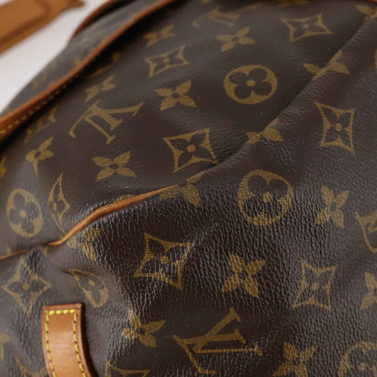 LOUIS VUITTON Monogram Saumur 35 Shoulder Bag M42254 LV Auth 152023