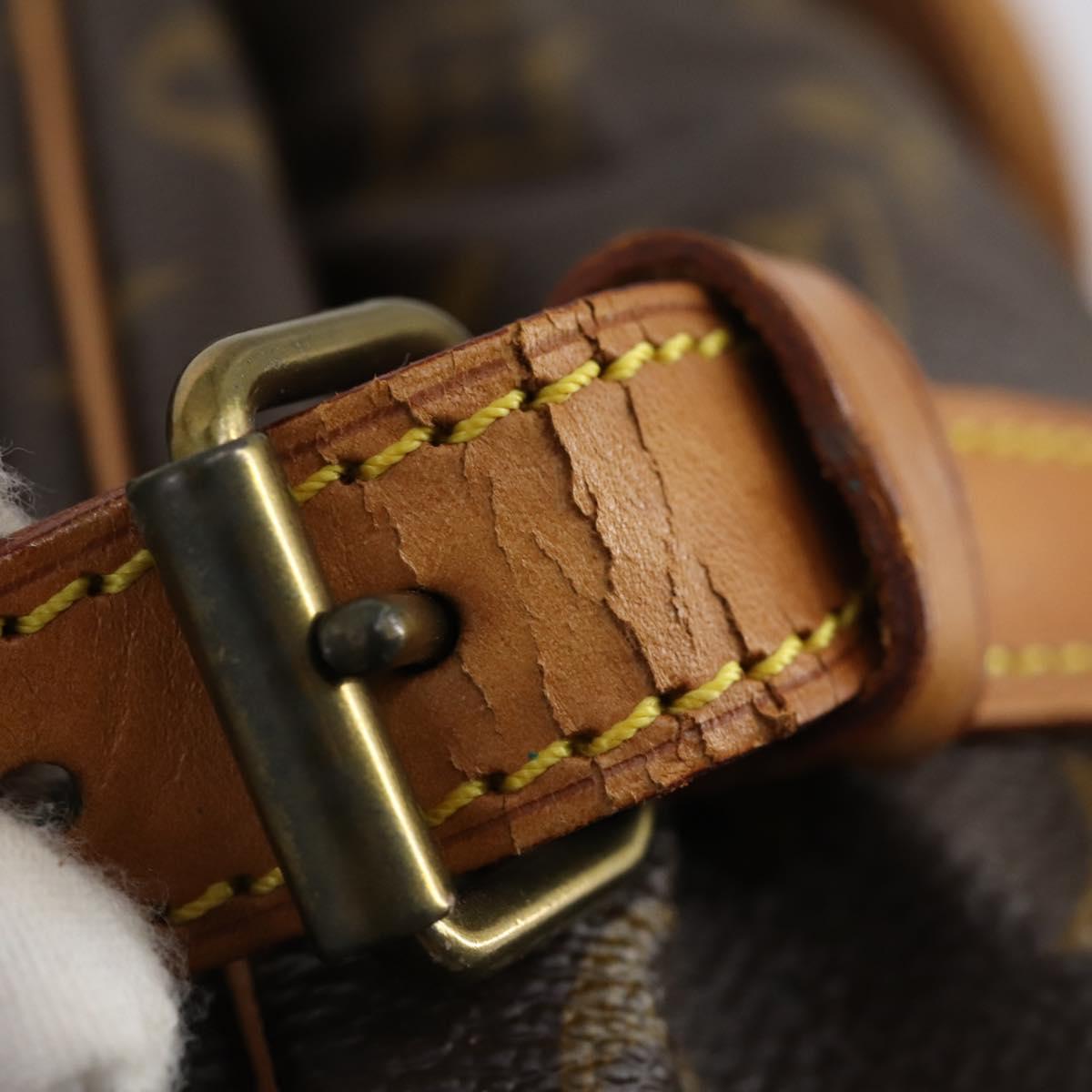 LOUIS VUITTON Monogram Saumur 35 Shoulder Bag M42254 LV Auth 152023