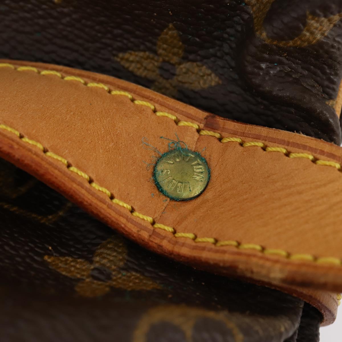 LOUIS VUITTON Monogram Saumur 35 Shoulder Bag M42254 LV Auth 152023