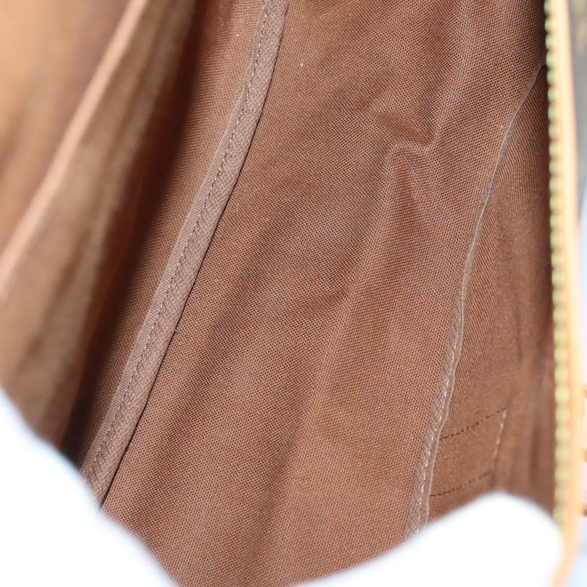 LOUIS VUITTON Monogram Saumur 35 Shoulder Bag M42254 LV Auth 152023