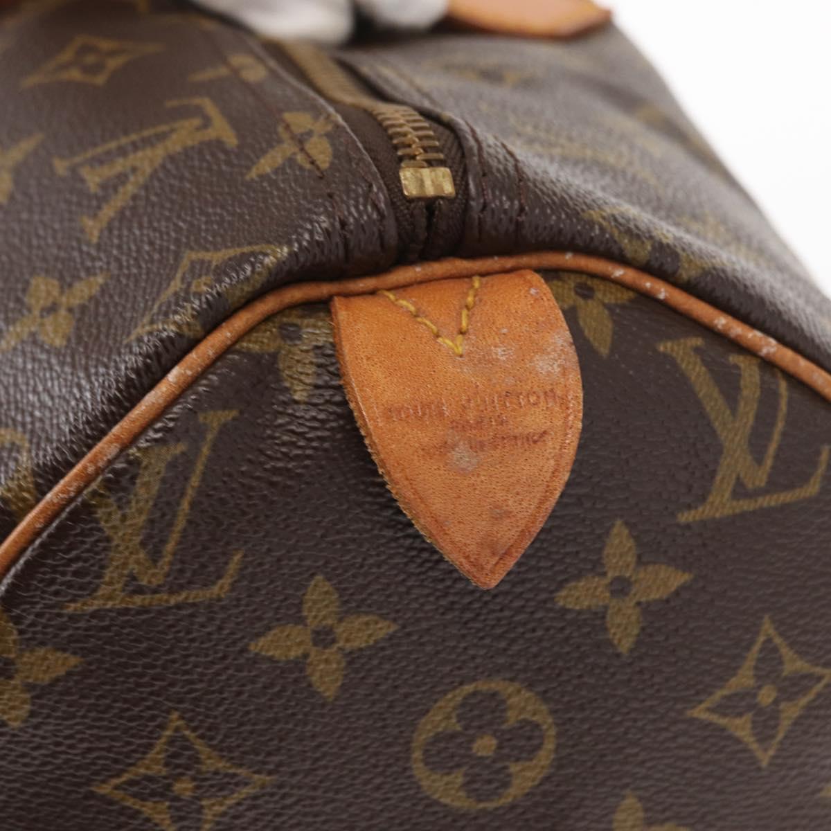 LOUIS VUITTON Monogram Speedy 40 Hand Bag M41522 LV Auth 152025