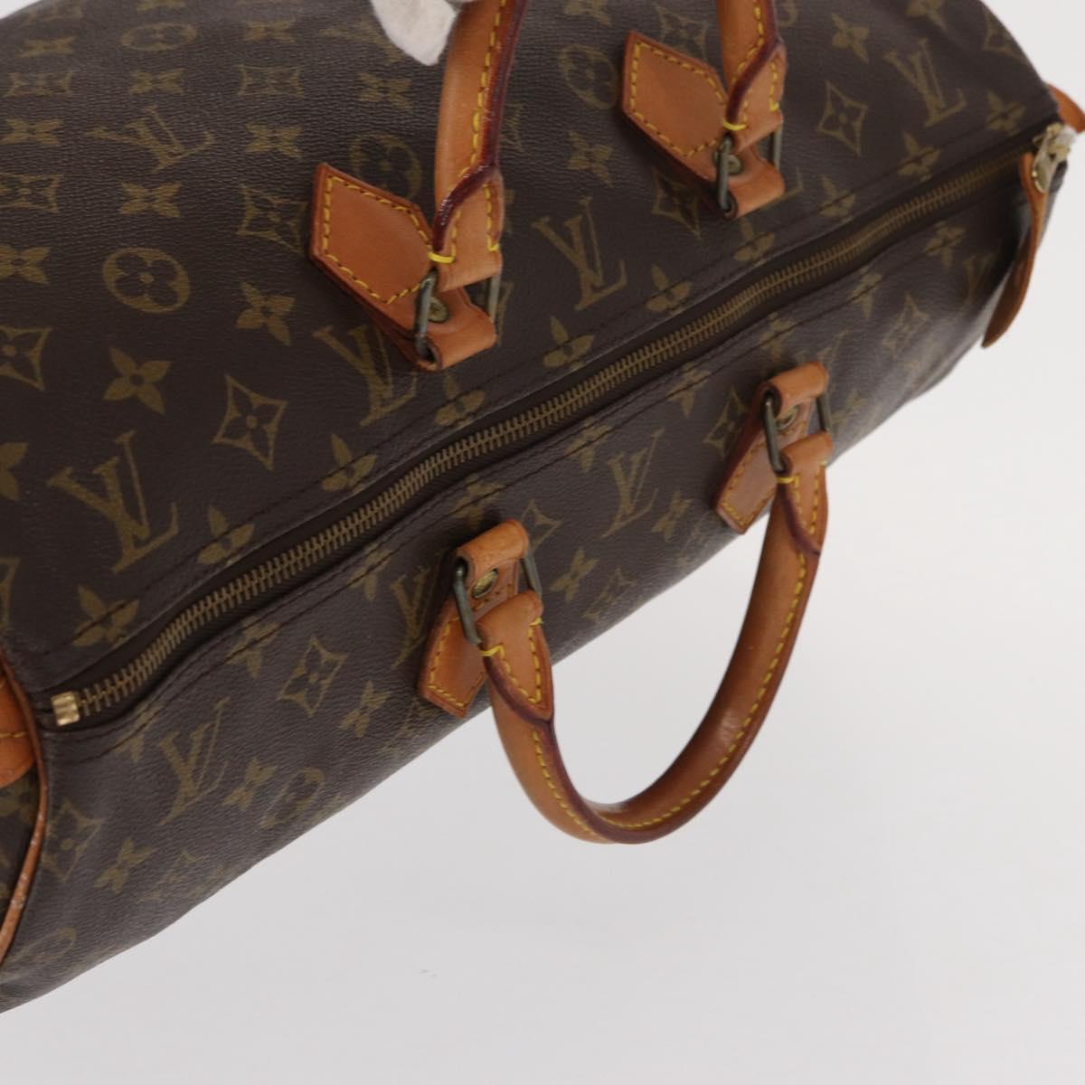 LOUIS VUITTON Monogram Speedy 40 Hand Bag M41522 LV Auth 152025