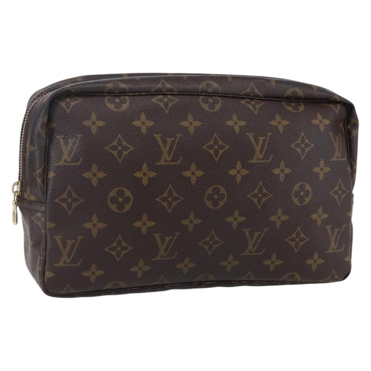 LOUIS VUITTON Monogram Trousse Toilette 28 Clutch Bag M47522 LV Auth 152029