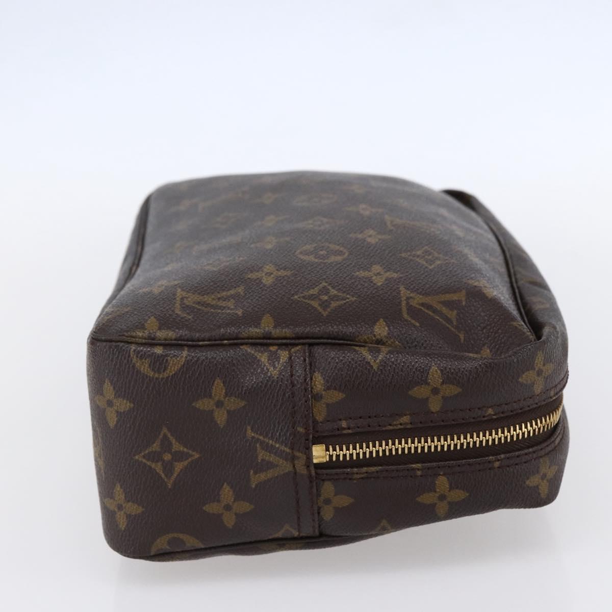 LOUIS VUITTON Monogram Trousse Toilette 28 Clutch Bag M47522 LV Auth 152029